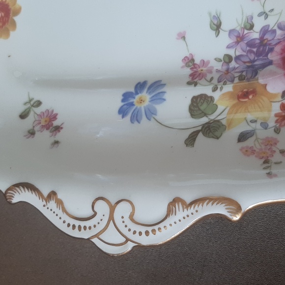 Royal Crown Derby, " Derby Posies " Cake Tray - Picture 2 of 4